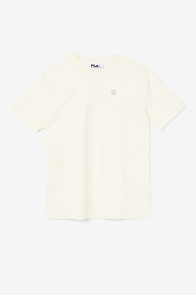 Fila Doran T-Shirt White - Womens - 87962LAKD